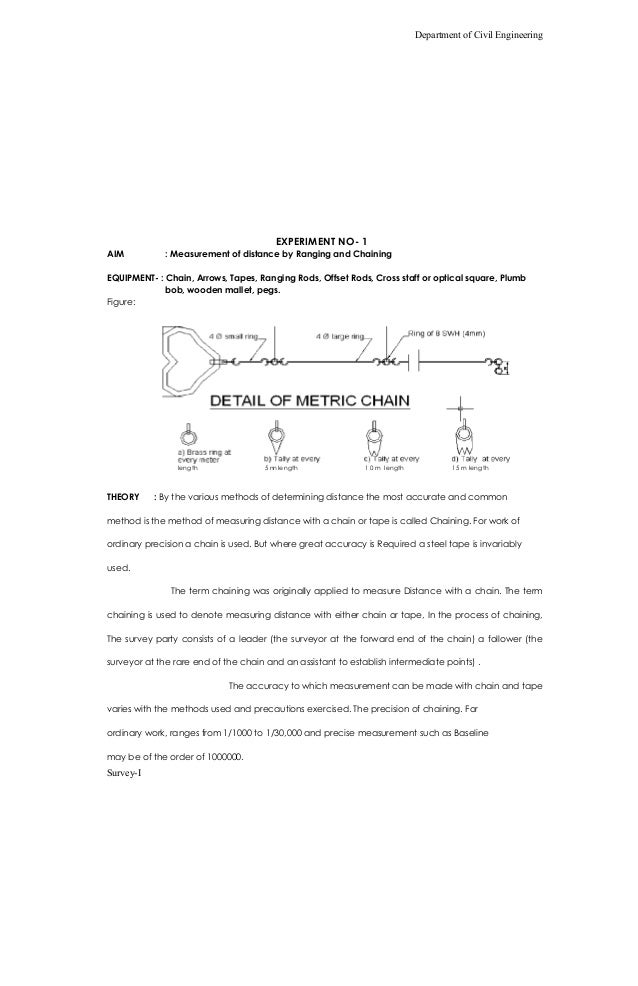 survey lab manual in civil engg